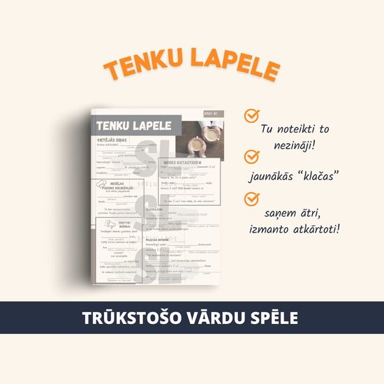 SPĒLE "TENKU LAPELE"